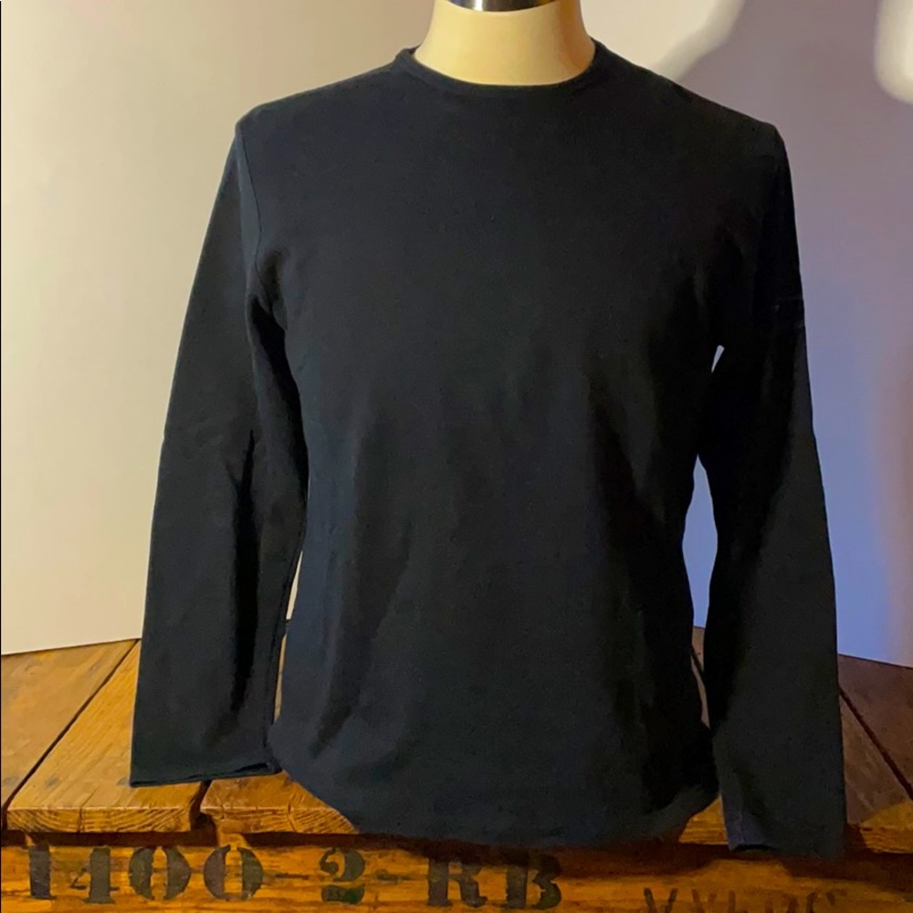 FRENCH CONNECTION L/S Tee with graphic on arm